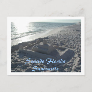 Seaside Sandcastle Vykort
