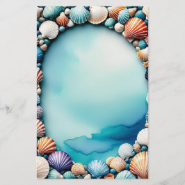 Seaside Serenity Brevpapper