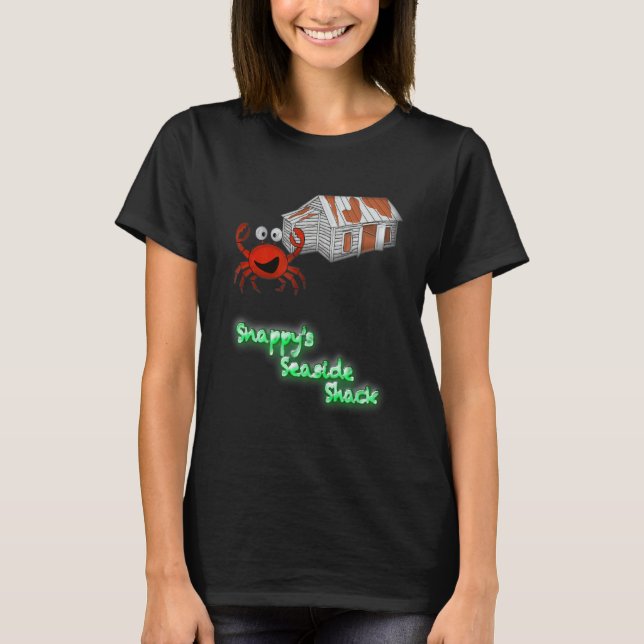 Seaside Shack T Shirt (Framsida)