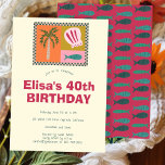 Seaside Soiree Modern Cute ANPASSNINGSBAR Födelsed Inbjudningar<br><div class="desc">Söt kort för perfekt för en roligt-inbjudan! Hand skapade konst åt dig! Perfekt för en havsbottenfödelsedag eller andra firande. FULLT ANPASSADE! Klicka på "Anpassa" ovan om du vill redigera texten. Klicka på "Redigera med verktyg" om du vill justera typsnitt, färg och placeringar och ta bort sol-formgivningen på baksidan om du...</div>