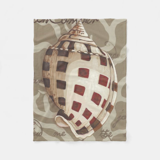 Seaside Sonnet I Fleecefilt (Framsidan)