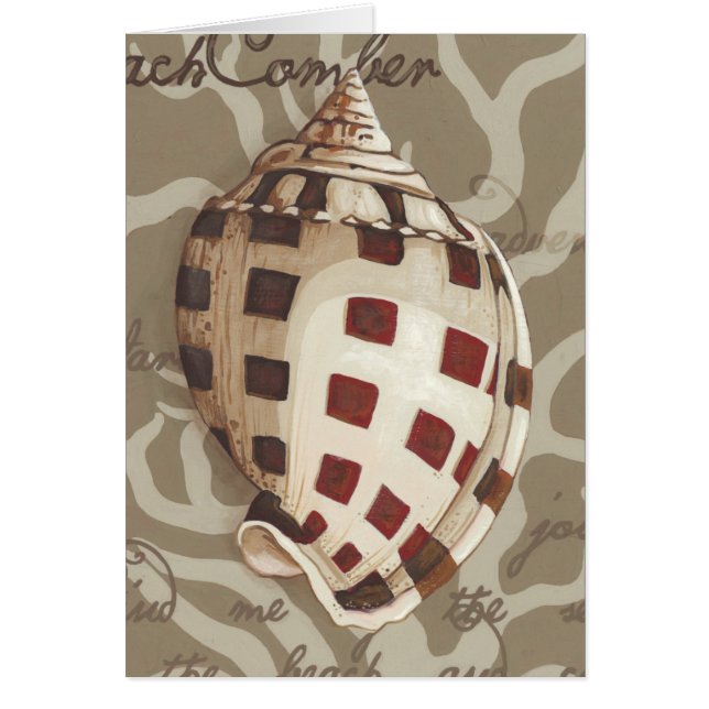 Seaside Sonnet I Hälsningskort (Framsidan)