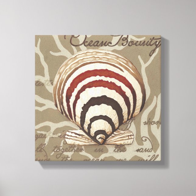 Seaside Sonnet II Canvastryck (Framsida)