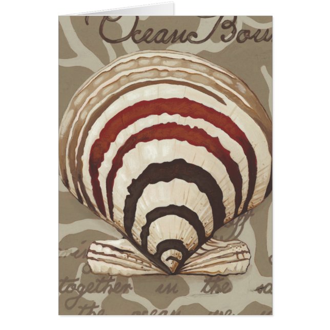 Seaside Sonnet II Hälsningskort (Framsidan)