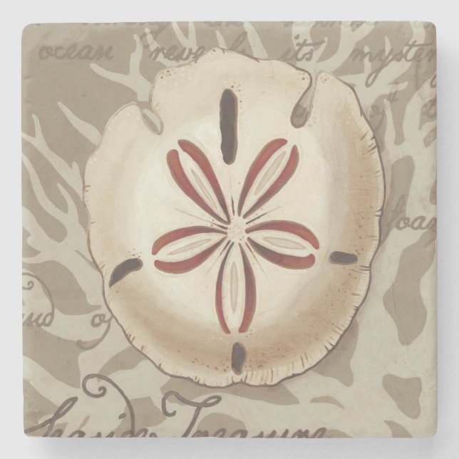 Seaside Sonnet III Underlägg Sten (Framsidan)