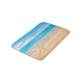 Seaside Starfish Small Bath Mat Badrumsmatta