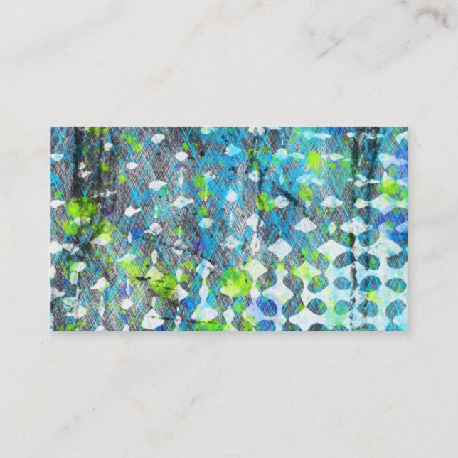 Seaside Storm Graffiti Visitkort (Framsida)