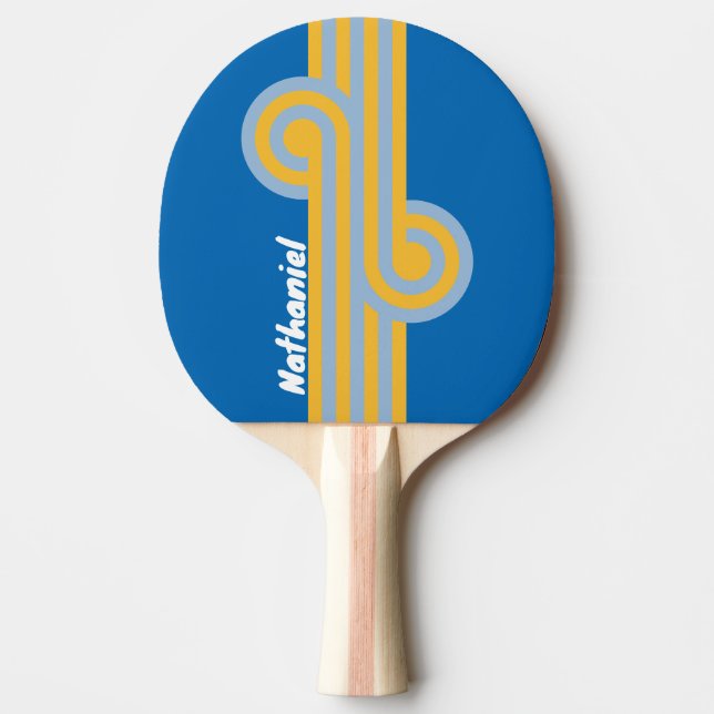 Seaside Stripe Loop med namn Pingisracket (Framsidan)