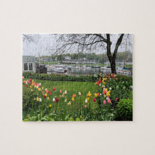 Seaside Tulips Cape Porpoise, Maine 110 pc puzzle Pussel