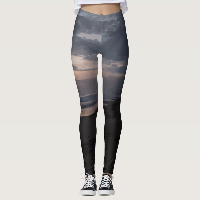 Seaside Twilight Leggings (Framsida)