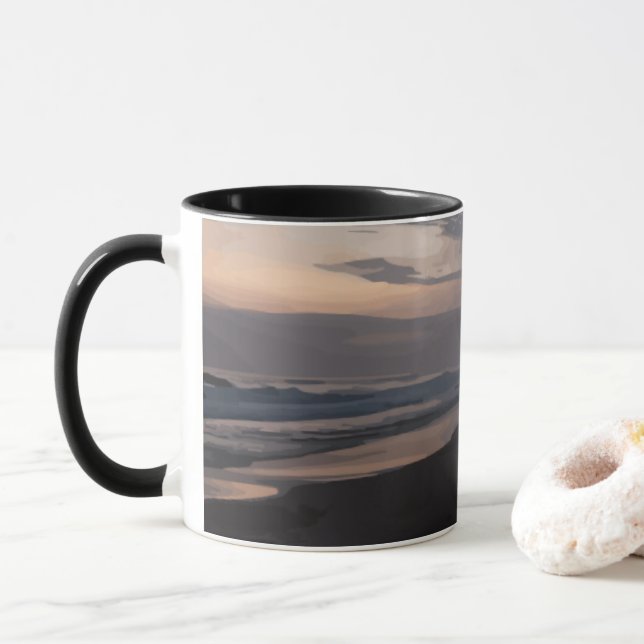 Seaside Twilight Mugg (Med munk)