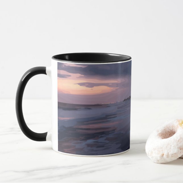 Seaside Twilight Mugg (Med munk)