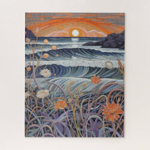 Seaside Wildblomma Beach