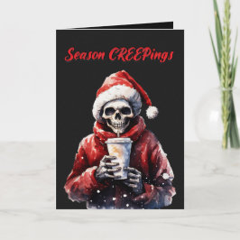 Season Creepings jul Skeleton Kort