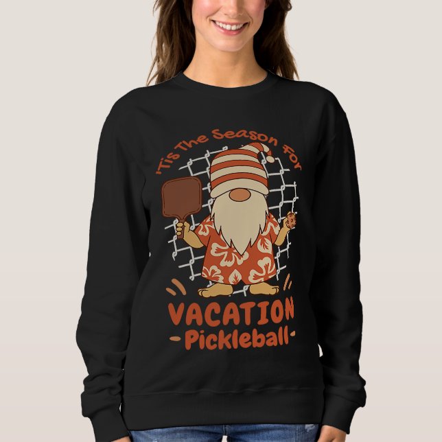 Season For Vacation Pickleball  Men Women Apparel T Shirt (Framsida)