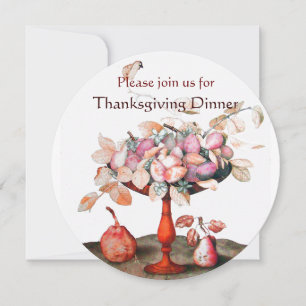 SEASON:S FRUITS 5 Thanksgivingar Middag Party Inbjudningar