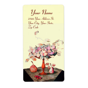 SEASON:S FRUKT,JASMINES,LÖV PRUNES Rosa Gult Fraktsedel