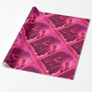 SEASON:S FRUKTER - PROSPERITY Fuchsia Red Rosa Presentpapper