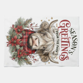 Season’s Greetings from the Farm Kökshandduk