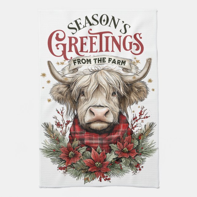 Season’s Greetings from the Farm Kökshandduk (Vertikal)