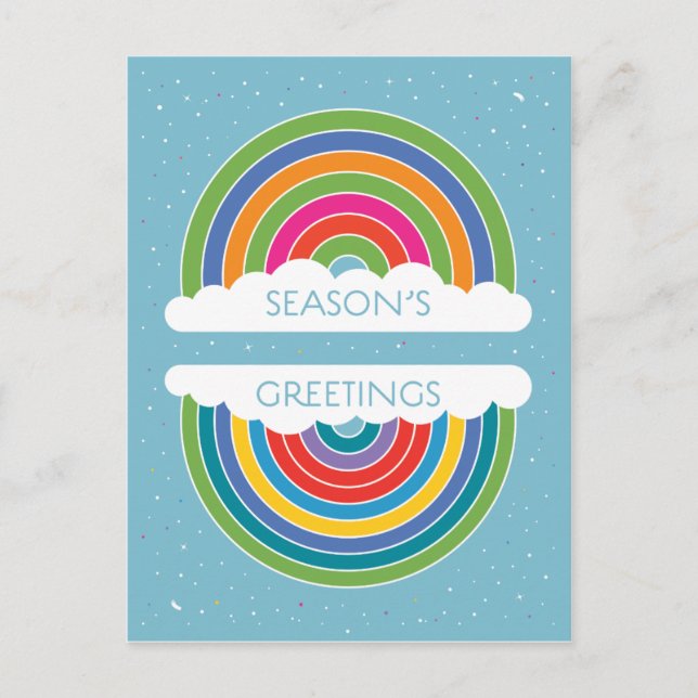 Season’s Greetings Helg Vykort (Framsida)