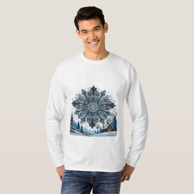 Season Winter T Shirt (Hel framsida)