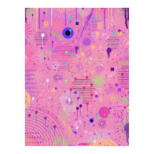 Seasonal Fruit Salad: Abstract Painting