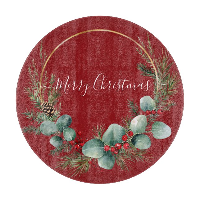 Seasonal Greenery with White Script  (Framsidan)