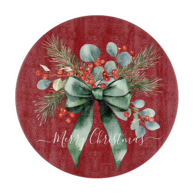 Seasonal Greenery with White Script  (Framsidan)