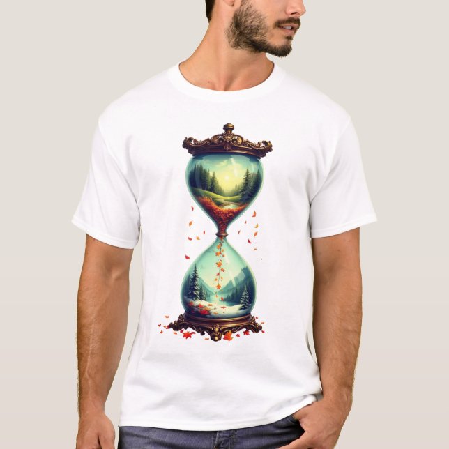Seasoner för byte av timglas t shirt (Framsida)