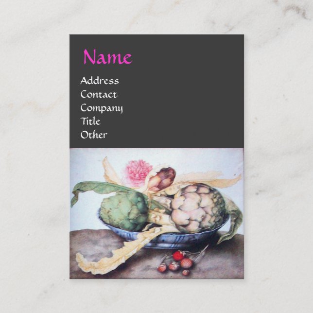 SEASONFRUKTER 4- KÖKER, RO & STRAWBERRIES VISITKORT (Framsida)