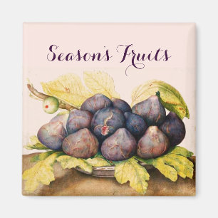 SEASONFRUKTER/PLATTA MED FIGS OCH GRÖNT LÖV MAGNET
