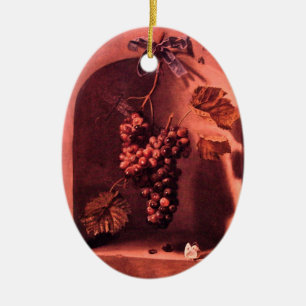 SEASONFRUKTER - Rosa Red Ruby Julgransprydnad Keramik