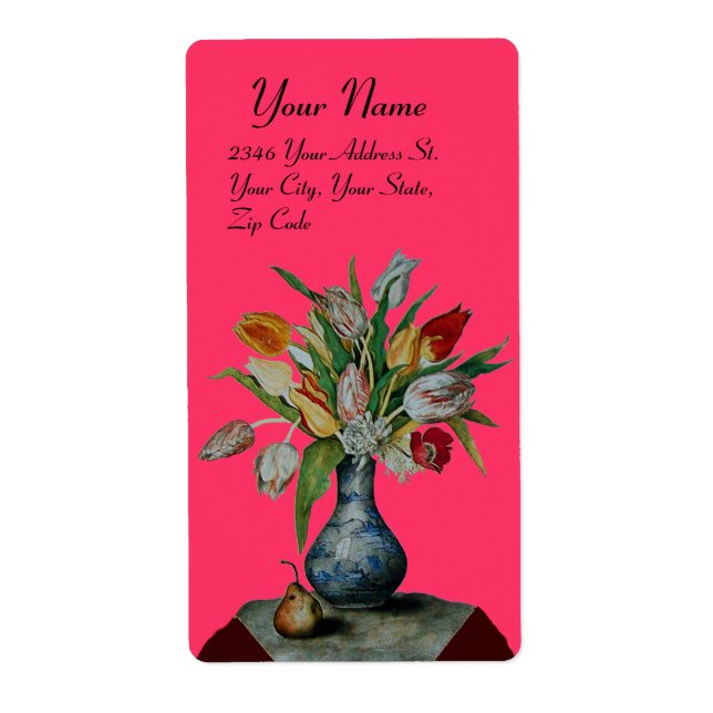 SEASONFRUKTER - TULIPS ROSA FRAKTSEDEL (Framsidan)