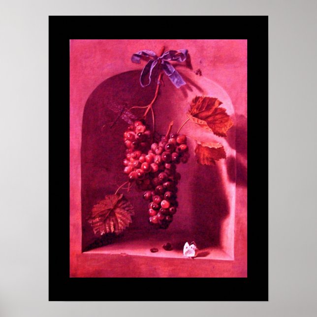 SEASONFRUKTER - VÄLSTÅND rosa röd lila Poster (Framsidan)