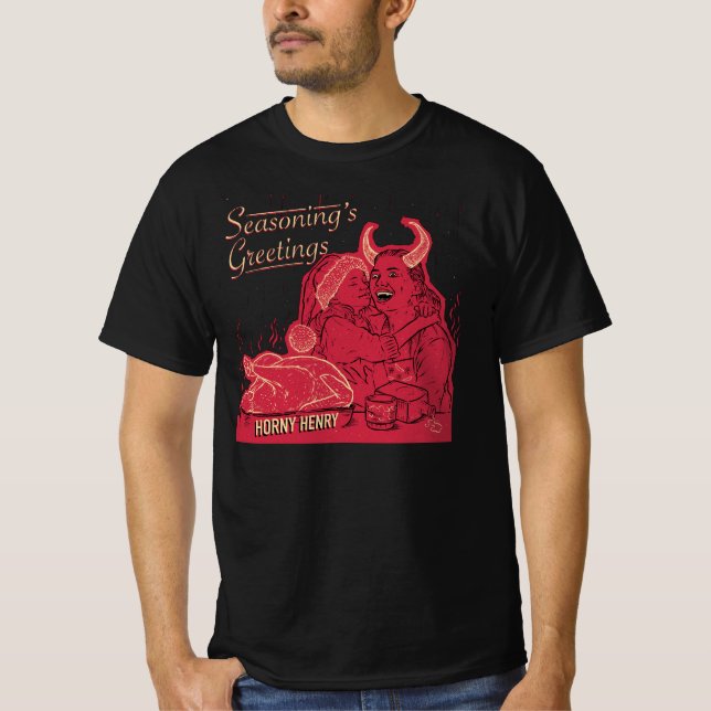 Seasoning's Greetings T Shirt (Framsida)