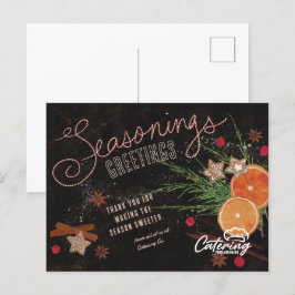 Seasonon Hälsning Business Helgdag Postcard Helg Vykort