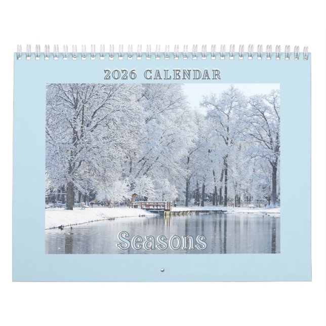 "SEASONS" 2026 WALL-kalender Kalender (Omslag)
