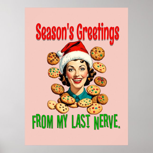 Season's Greetings From My Last Nerve Poster (Framsidan)