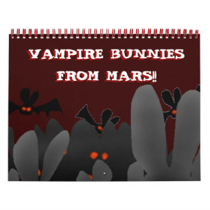 Seasons med Vampyre Bunnies från Mars! Kalender