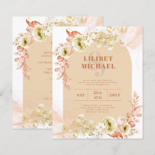 Seasons sjunker Earthen Mix Boho Blommigt Bröllop
