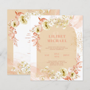 Seasons sjunker Earthen Mix Boho Blommigt Bröllop