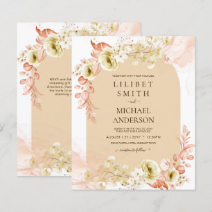 Seasons sjunker Earthen Mix Boho Blommigt Bröllop