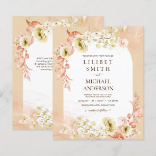 Seasons sjunker Earthen Mix Boho Blommigt Bröllop