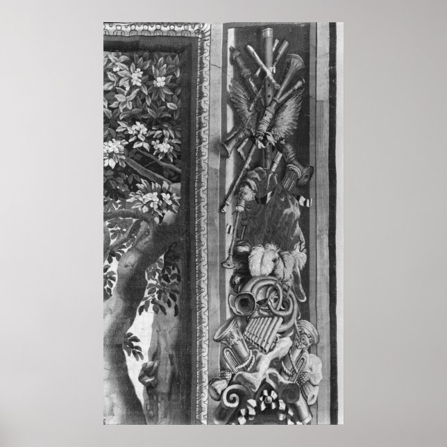 Seasons tapestry, gräns, Gobelins Factory Poster (Framsidan)