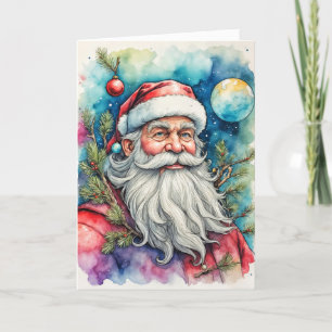 SeasonsGreetings från Jultomten Helgkort