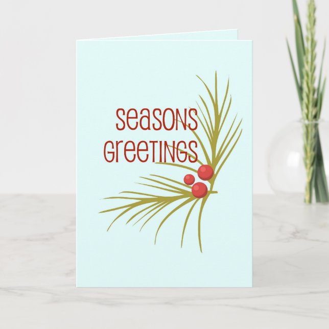 SeasonsGreetings Helgkort (Framsida)