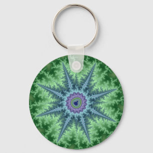 Seastar - Fractal Nyckelring