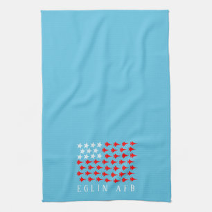 Seastars & strejkaörnar - Eglin AFB handduk Kökshandduk