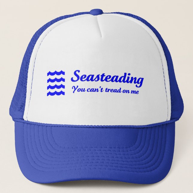 Seasteading hatt keps (Framsida)